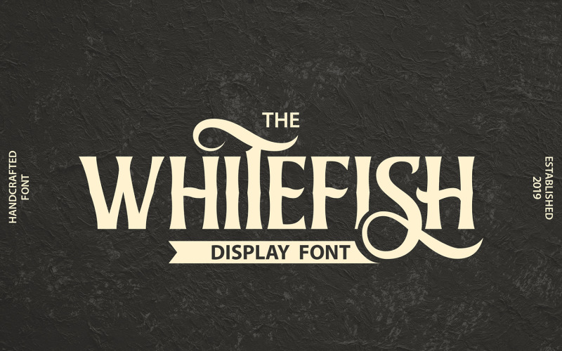 Whitefish | Display Font