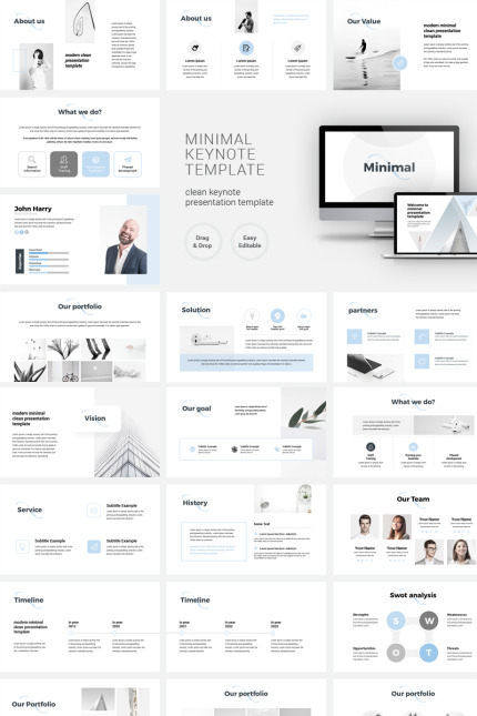 Template #97702 Keynote Business Webdesign Template - Logo template Preview