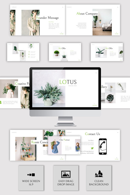 Template #97709 Presentation Template Webdesign Template - Logo template Preview