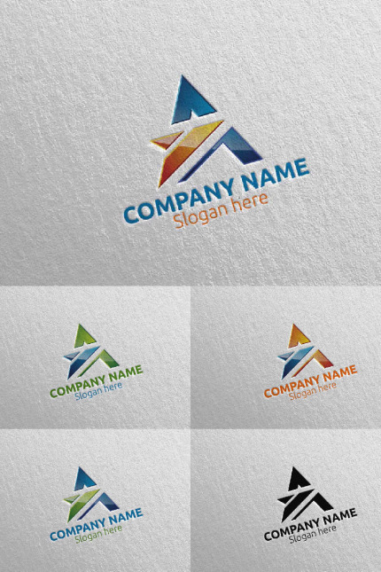 Template #97733 A Initial Webdesign Template - Logo template Preview