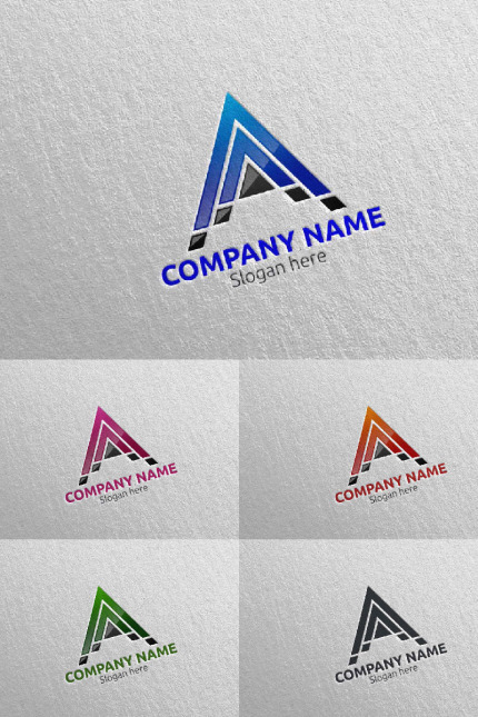 Template #97735 A Initial Webdesign Template - Logo template Preview