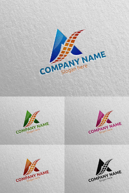 Template #97736 A Initial Webdesign Template - Logo template Preview