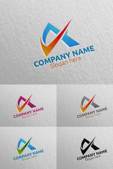 Template #97737 A Initial Webdesign Template - Logo template Preview