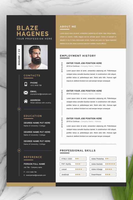 Template #97767 Page 3 Webdesign Template - Logo template Preview