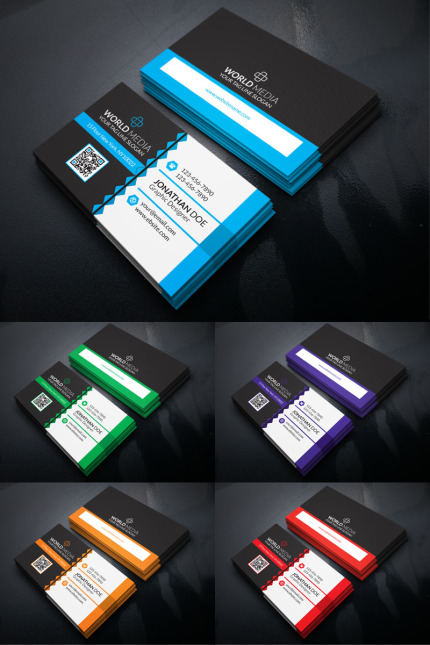 Template #97773 Business Card Webdesign Template - Logo template Preview