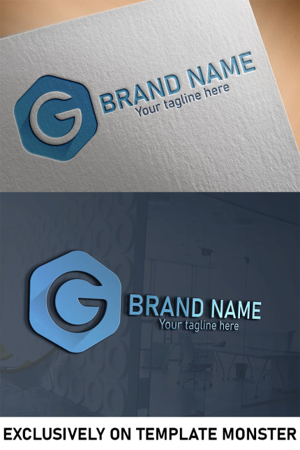 Template #97789 Modern Letter Webdesign Template - Logo template Preview