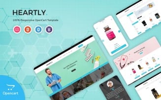 Heartly OpenCart Template
