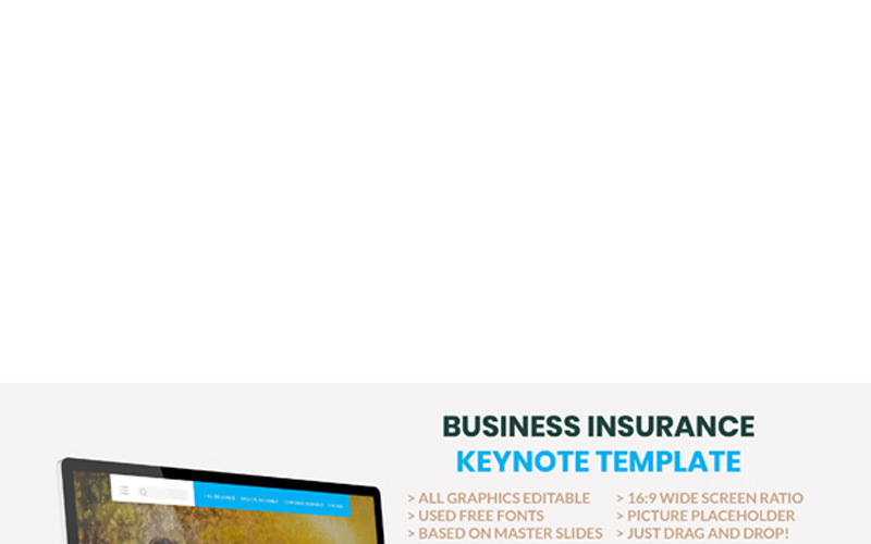 Insurance - Business Consultant - Keynote template Keynote Template