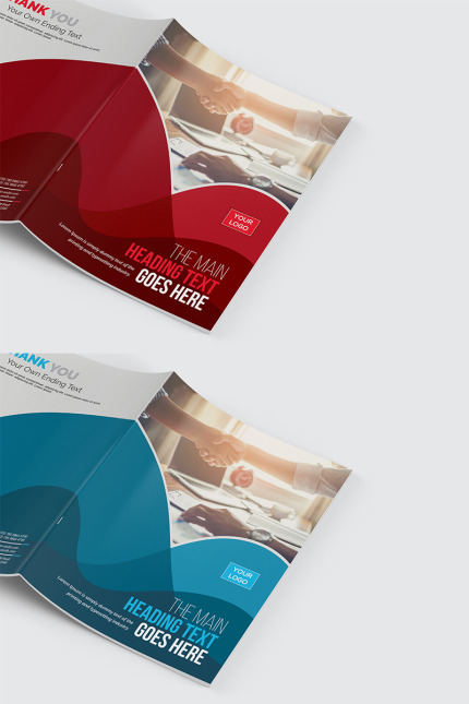 Template #97837 Brochure Diagonal Webdesign Template - Logo template Preview