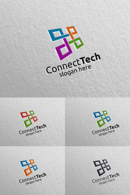 Template #97849 Technology Engineering Webdesign Template - Logo template Preview