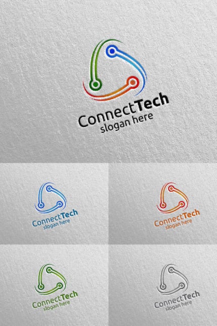 Template #97851 Technology Engineering Webdesign Template - Logo template Preview