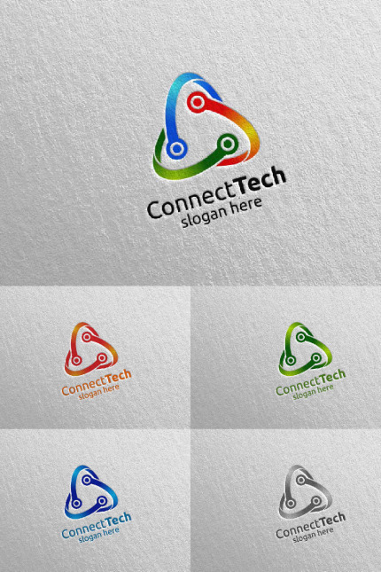 Template #97852 Technology Engineering Webdesign Template - Logo template Preview