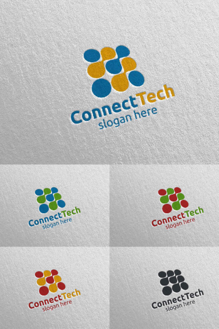 Template #97857 Technology Engineering Webdesign Template - Logo template Preview