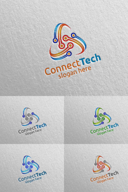 Template #97859 Technology Engineering Webdesign Template - Logo template Preview