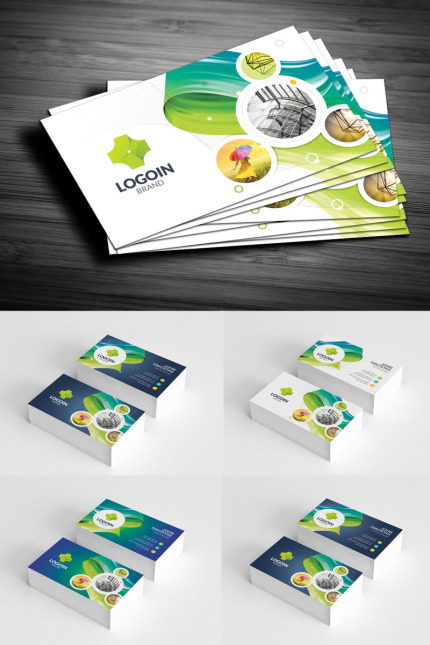 Template #97888 Card Corporate Webdesign Template - Logo template Preview