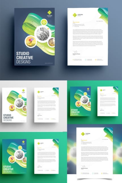 Template #97893 A4 Branding Webdesign Template - Logo template Preview