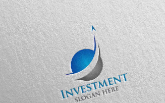 Investment Marketing Financial 1 Logo Template