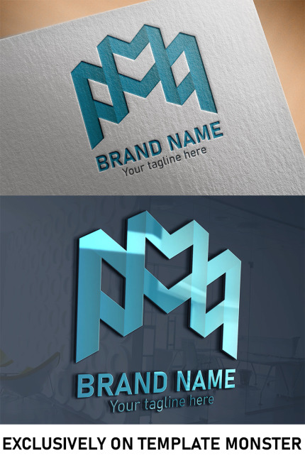 Template #97904 Modern M Webdesign Template - Logo template Preview