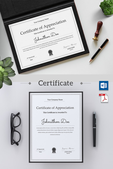 Template #97973 Acknowledgement Appraisal Webdesign Template - Logo template Preview