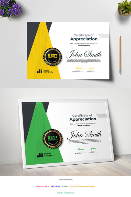 Template #97996 Acknowledgement Appraisal Webdesign Template - Logo template Preview