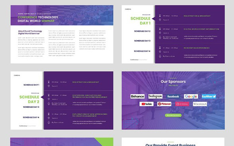 Conference - Event Seminar Business - Keynote template Keynote Template