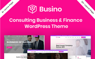 Busino - Business Consulting & Corporate WordPress Theme