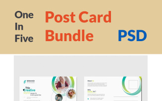 Post card Bundle Vol_ 1 - Corporate Identity Template