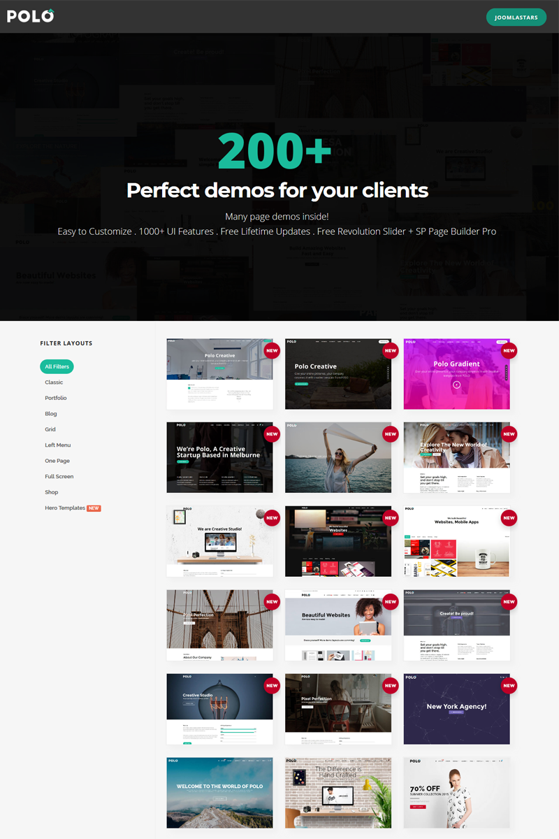 Polo - Responsive Multipurpose Joomla 5 Template