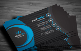 High quality business cards - Corporate Identity Template
