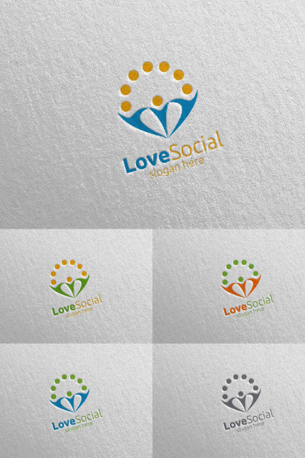 Template #98227 Chatting Logo Webdesign Template - Logo template Preview