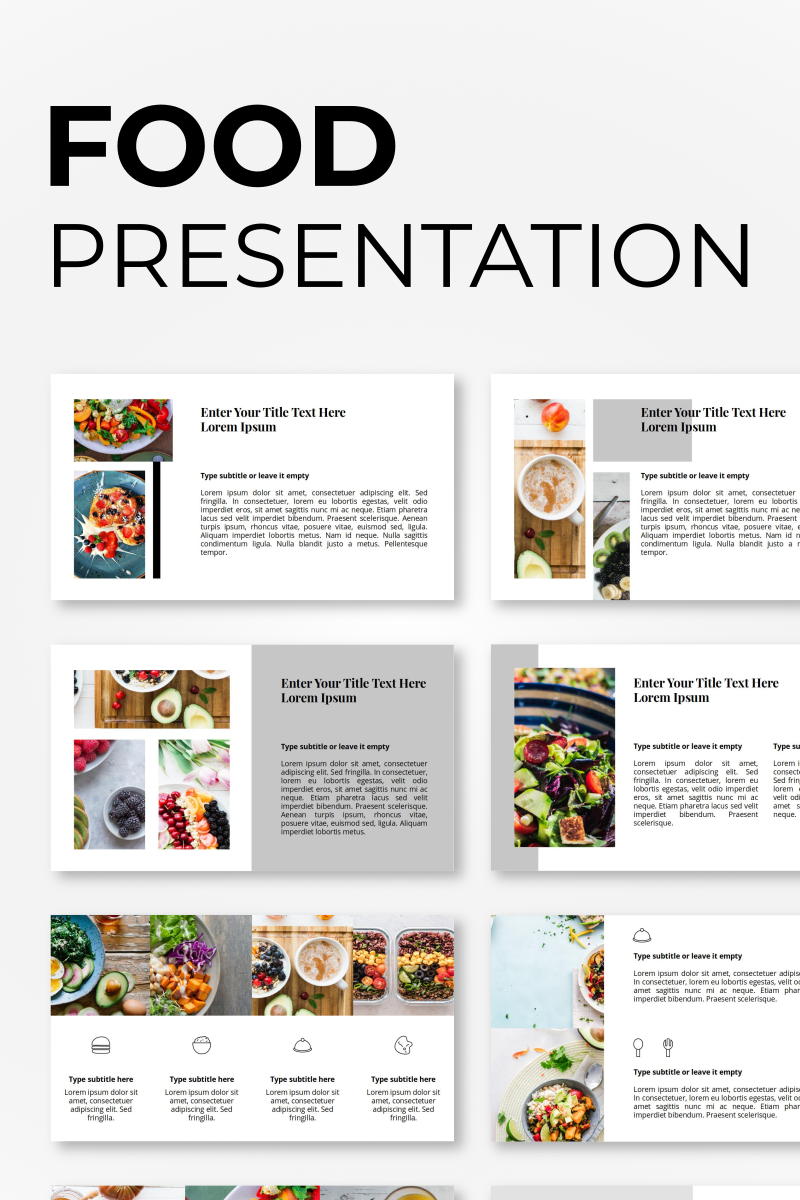 Madang - Food & Beverages Presentation PowerPoint template