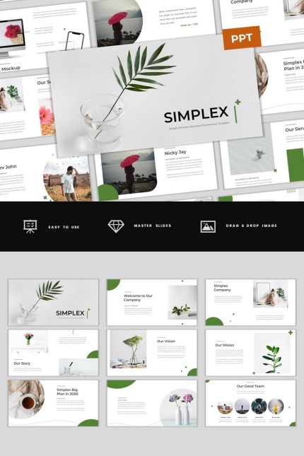 Kit Graphique #98250 Agence Botanical Divers Modles Web - Logo template Preview