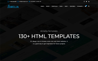 Amelia - All in One Business Website Template