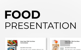 Madang - Food & Beverages Presentation PowerPoint template