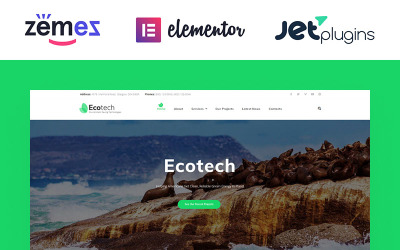 EcoTech - Environment Saving Technologies Elementor