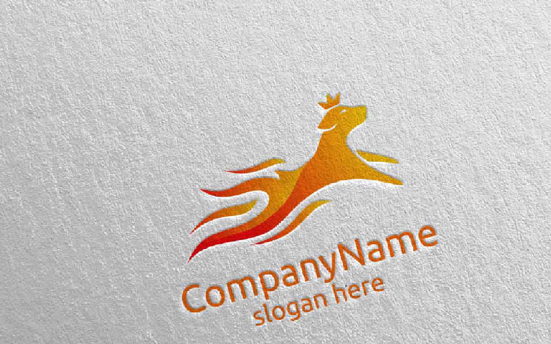 Dog for Pet Shop, Veterinary, or Dog Lover Concept 2 Logo Template