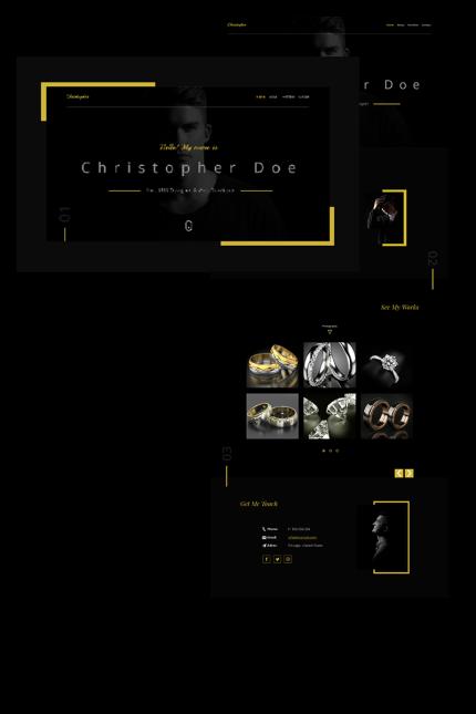 Template #98412   Webdesign Template - Logo template Preview