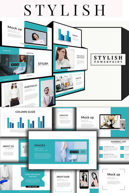 Template #98455 Presentation Template Webdesign Template - Logo template Preview