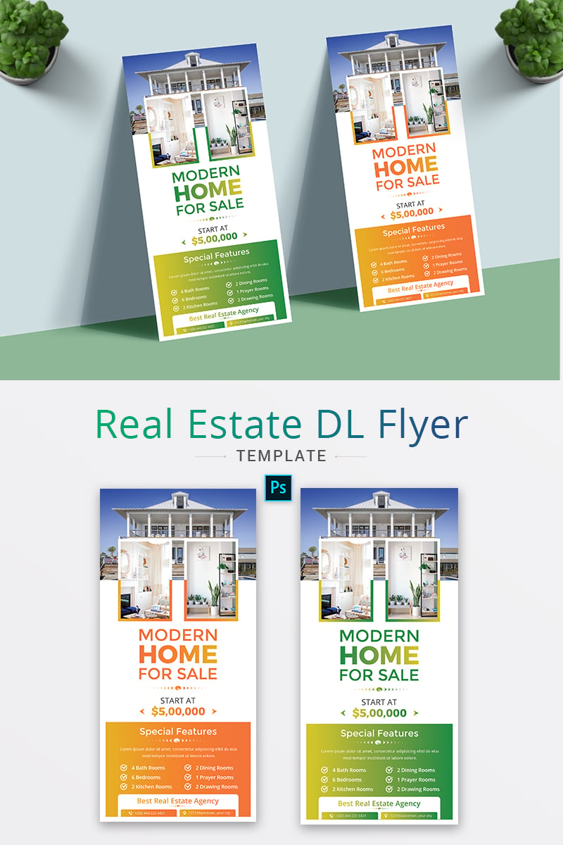 Dl Size Flyer Template