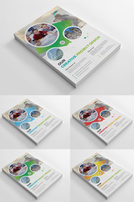 Kit Graphique #98501 Entreprise Prospectus Divers Modles Web - Logo template Preview