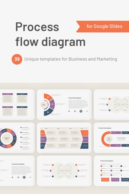 Template #98508 Flow Diagram Webdesign Template - Logo template Preview