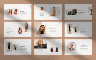 Cantique Minimal - Keynote template