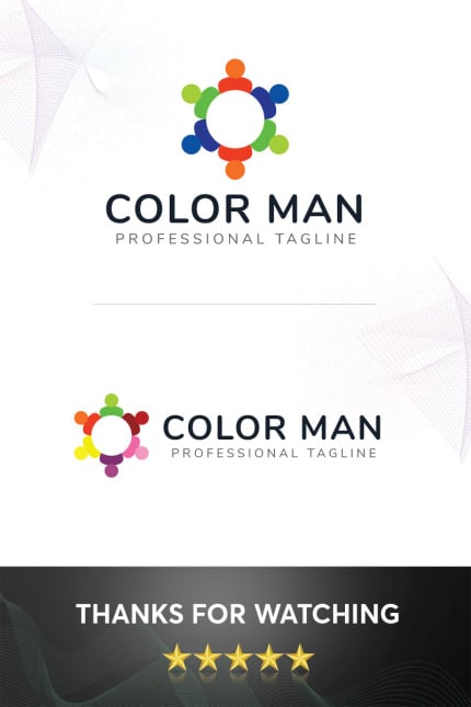 Template #98702 Run Colorful Webdesign Template - Logo template Preview