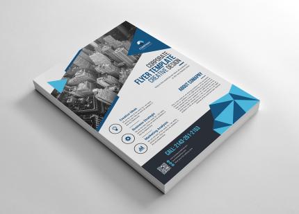 Template #98706 Flyer Corporate Webdesign Template - Logo template Preview