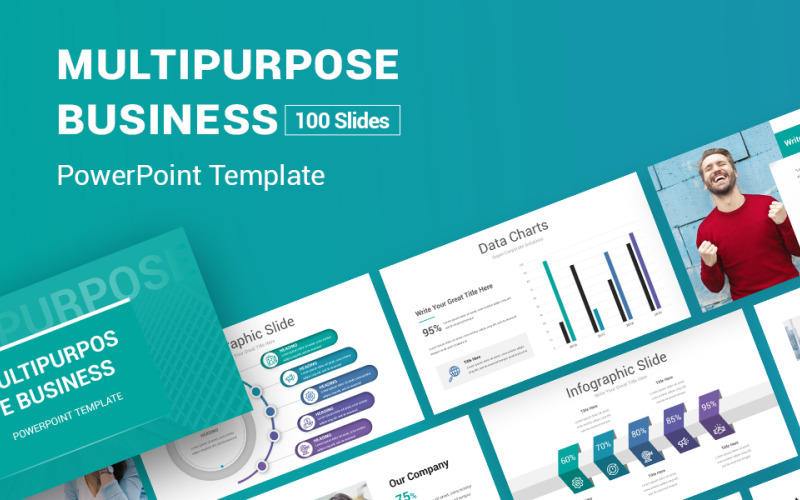 Multipurpose Business PowerPoint template PowerPoint Template