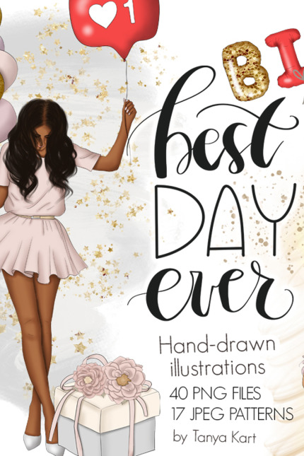 Kit Graphique #98803 Clipart Anniversaire Web Design - Logo template Preview