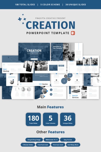 Kit Graphique #98839 Creative Business Divers Modles Web - Logo template Preview