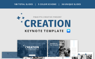 Creation - Creative & Elegant Business - Keynote template