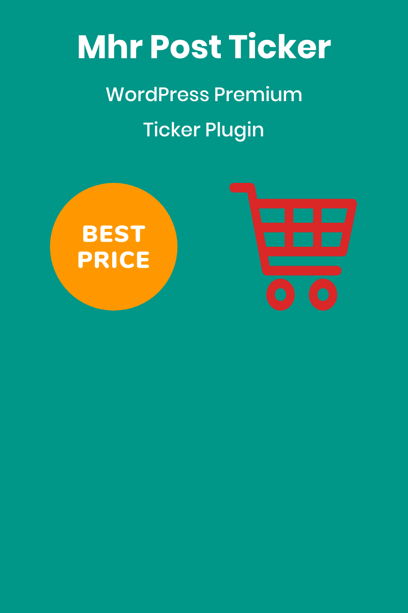 Mhr Post Ticker WordPress Plugin - screenshot