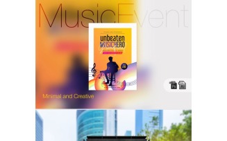 Music Event & Contest Poster - Corporate Identity Template